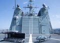 Airbus demuestra sus capacidades multidominio en un ejercicio entre unidades tripuladas y no tripuladas de la Armada española. Fuente: Airbus
