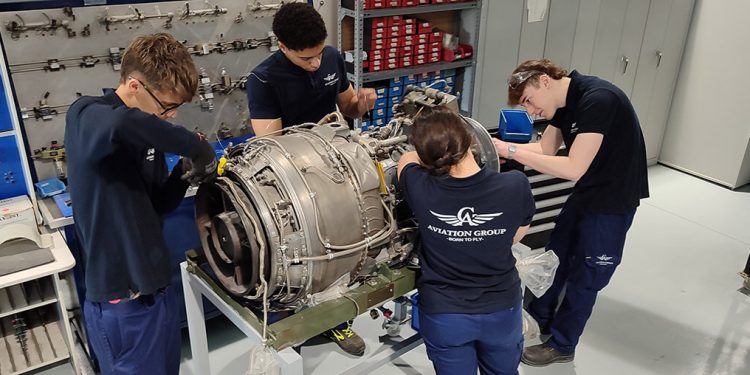 Aviation Group refuerza su apuesta por la formación aeronáutica práctica con una amplia flota de aeronaves. Fuente: Aviation Group