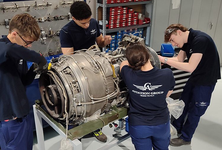 Aviation Group refuerza su apuesta por la formación aeronáutica práctica con una amplia flota de aeronaves. Fuente: Aviation Group