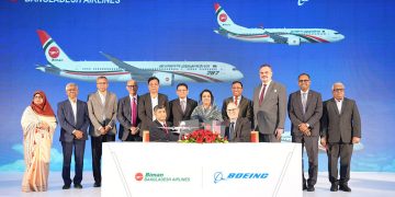 Biman Bangladesh Airlines encarga 14 aviones Boeing 787 y 737 MAX. Fuente: Boeing