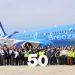 Breeze Airways recibió su A220-300 número 50. Fuente: Breeze Airways