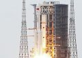 China lanzó la nave de carga Tianzhou-10 con suministros a su estación espacial. Fuente: CASC/Gu Hangyu