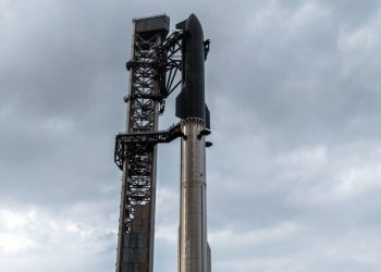 Cohete Starship. Fuente: SpaceX