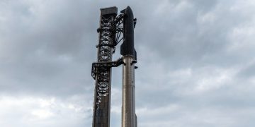 Cohete Starship. Fuente: SpaceX
