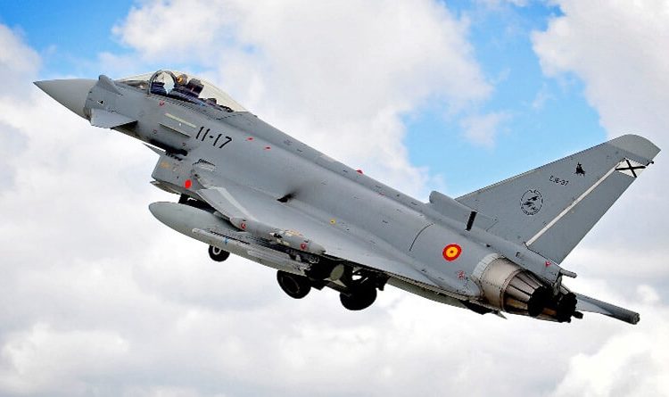 Conectan un avión de combate con un simulador en su base aérea y con la red de mando y control. Fuente: Ejército del Aire y del Espacio
