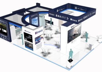 ENAIRE presenta en Airspace World 2026, en Lisboa, la evolución de su sistema de control aéreo. Fuente: ENAIRE