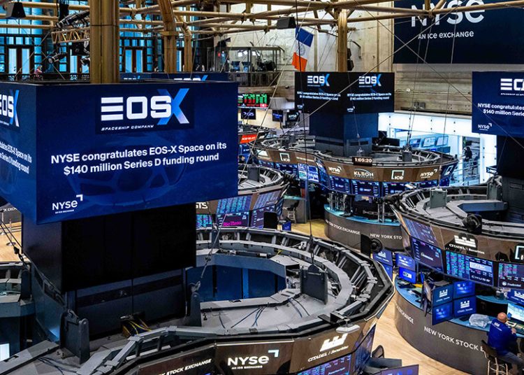 EOS X SPACE presentó oficialmente el cierre de la Serie D en la sede de la Bolsa de Nueva York. Fuente: EOS X SPACE