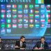 El ministro de Empresa, Turismo y Empleo de Irlanda, Peter Burke, tercero desde la izquierda, firma los Acuerdos de Artemisa. Fuente: Nasa/Bill Ingalls