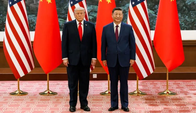 El presidente chino, Xi Jinping, y el presidente norteamericano, Donald Trump. Fuente: La Casa Blanca