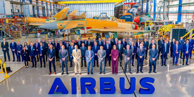 El programa Eurofighter refuerza su hoja de ruta de modernización en la reunión anual celebrada en Madrid. Fuente: Ministerio de Defensa