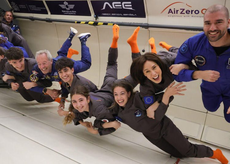 España impulsa vocaciones espaciales con el programa “Astronauta por un día”. Fuente: Ministerio de Ciencia
