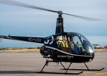 Helicóptero de European Flyers. Fuente: European Flyers