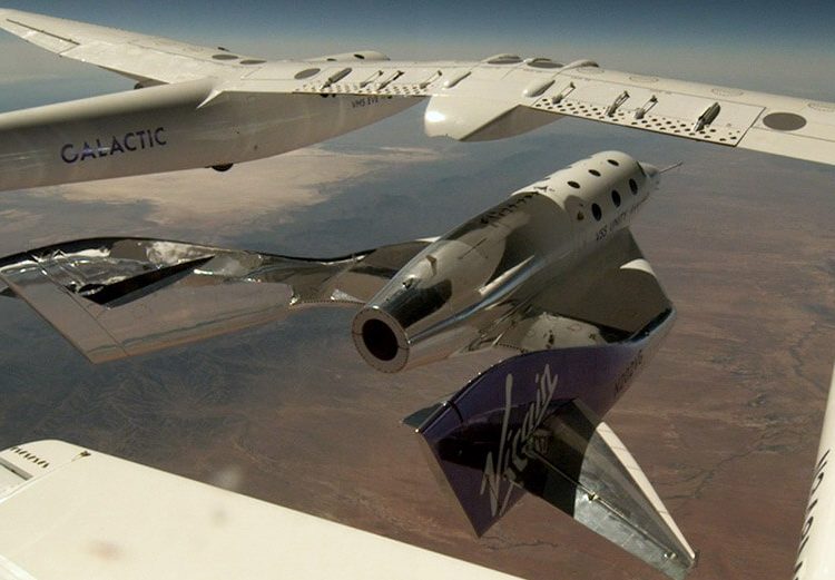 La nave espacial VSS Unity de Virgin Galactic regresa a los cielos preparando su primer vuelo de prueba. Fuente: Virgin Galactic