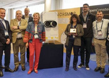 Open Cosmos presentó ocho nuevos satélites de observación de la Tierra para la Constelación Atlántica. Fuente: Open Cosmos