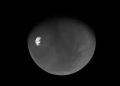 Primera imagen de un Marte casi "completo" captada por la sonda Psyche. Fuente:Nasa/JPL-Caltech/ASU