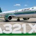 Saudia se convierte en el primer operador del A321XLR en Oriente Medio y África. Fuente: Airbus