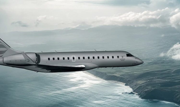 Un Global 6500 de Bombardier para la vigilancia marítima en Australia. Fuente: Bombardier