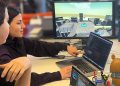 Universitarios de Cornell crean un sistema de seguridad de gestión de los drones en el cielo. Fuente: Nasa/Mehrnaz Sabet