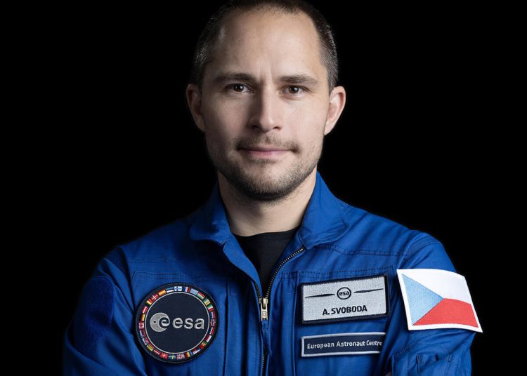 El astronauta Aleš Svoboda. Fuente: ESA