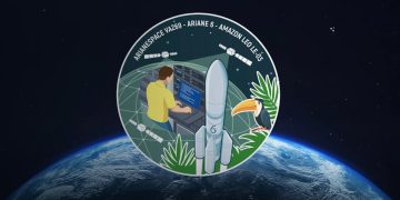 Arianespace lanzará 36 satélites Amazon Leo. Fuente: Arianespace
