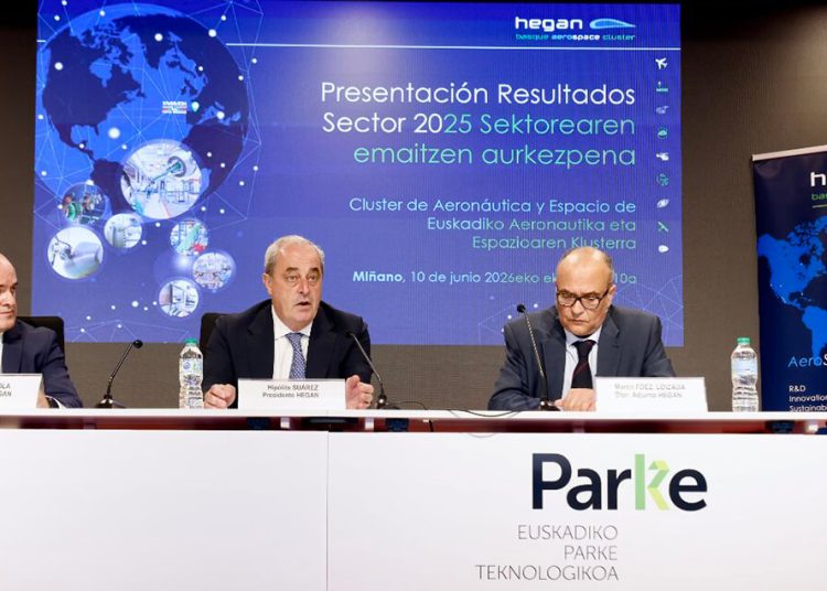 Asamblea General del Cluster de Aeronáutica y Espacio del País Vasco. Fuente: Cluster de Aeronáutica y Espacio del País Vasco.