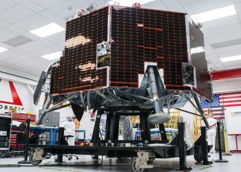 Astrobotic completa la integración del módulo lunar Griffin-1. Fuente: Astrobiotic