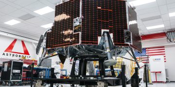 Astrobotic completa la integración del módulo lunar Griffin-1. Fuente: Astrobiotic