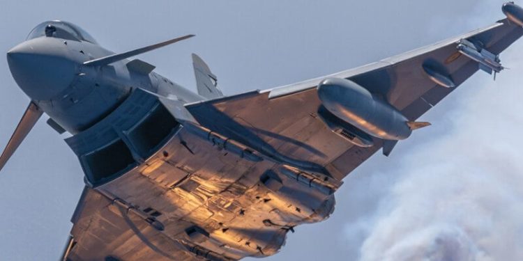 Avión de combate. Fuente: Airbus Defence and Space.