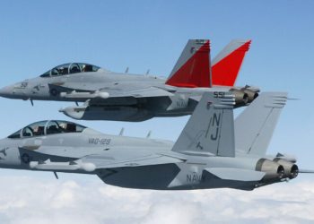 EA-18G Growler. Fuente: Boeing