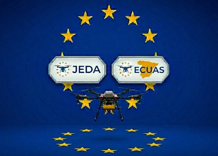 ECUAS se incorpora a JEDA para reforzar la presencia del sector español de drones en Europa. Fuente: ECUAS