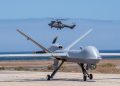 El Ejército del Aire y del Espacio despliega un Predator B del Ala 23 en la Base Aérea de Lanzarote. Fuente: Ejército del Aire y del Espacio