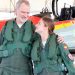 El Rey y la princesa de Asturias realizaron un vuelo de instrucción conjunto antes de abandonar la Academia de San Javier. Fuente: Ejército del Aire