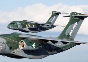 Embraer apoyará la operación de la flota de aviones KC-390 de la Fuerza Aérea Brasileña. Fuente: Embraer
