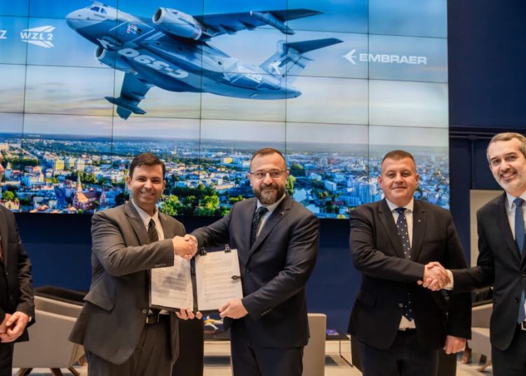 Embraer y WZL-2 impulsarán la cooperación industrial aeroespacial en Polonia. Fuente: Embraer