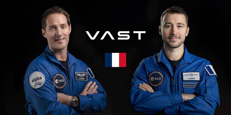 Francia firma con Vast un acuerdo de dos misiones a la ISS y Haven-1. Fuente: Vast