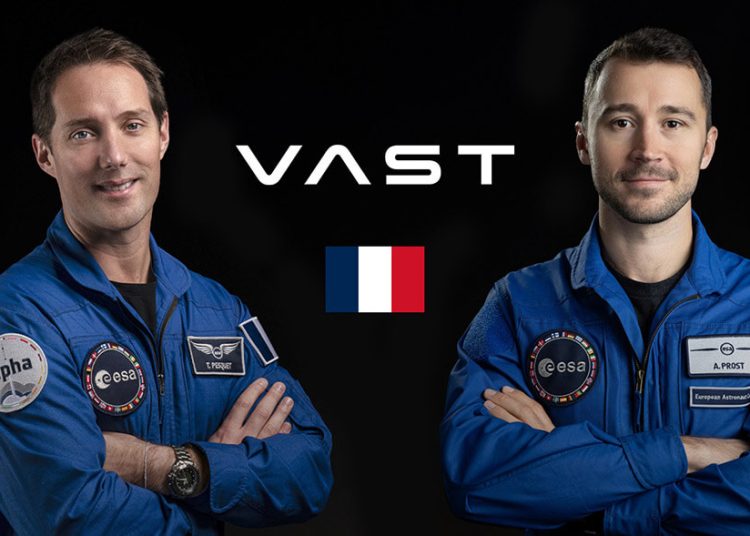 Francia firma con Vast un acuerdo de dos misiones a la ISS y Haven-1. Fuente: Vast