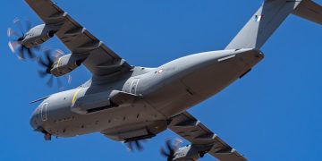 French A400M Tactical Flight. Fuente: Airbus