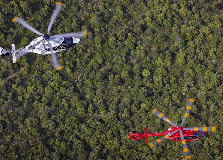 Helicópteros Airbus H160 y H145. Fuente: Airbus