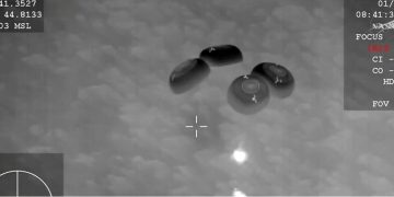 La nave Dragon amerizó en el Pacífico. Fuente: Nasa