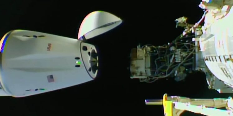 La nave espacial de carga Dragon de SpaceX dejó la ISS y regresa a la Tierra. Fuente: Nasa