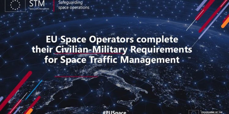 Los operadores espaciales de la UE recopilan los requisitos civiles y militares en materia de gestión del tráfico espacial. Fuente: Comisión Europea.