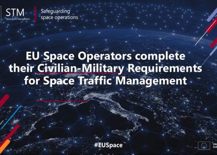 Los operadores espaciales de la UE recopilan los requisitos civiles y militares en materia de gestión del tráfico espacial. Fuente: Comisión Europea.