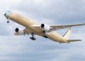 Primer vuelo del Airbus A350-1000ULR. Fuente: Airbus