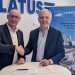 Roman Emmenegger, vicepresidente de Manufacturing de Pilatus (izquierda) y Francisco Herrero Maldonado, CEO de Lamaignere (derecha). Fuente: Lamaignere