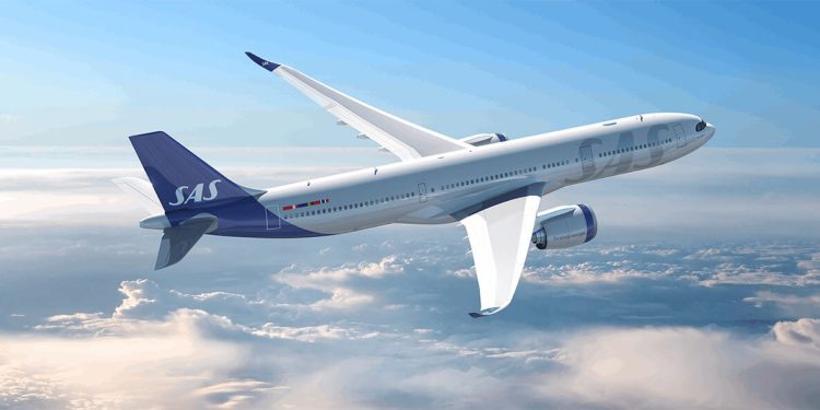 SAS - A330neo. Fuente: Airbus y SAS.