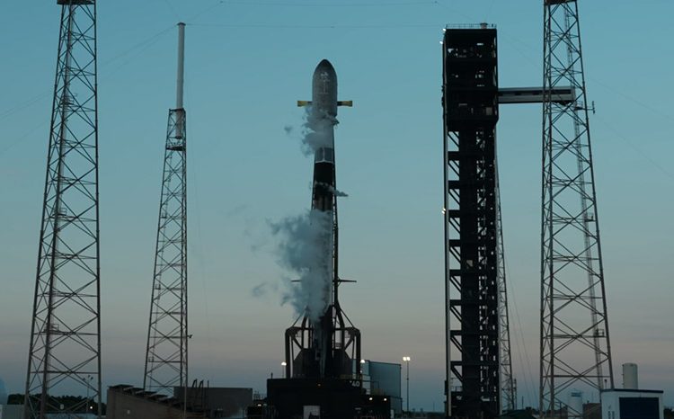 SpaceX lanzó la misión de demostración Starfall. Fuente: SpaceX