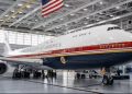 Trump reestrena como Air Force One el Boeing 747-8 usado y regalado por Catar. Fuente: Fuerza Aérea de EEUU