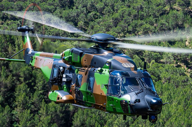 Airbus entrega a Francia el primer NH90 Standard 2 para operaciones especiales. Fuente: Airbus/Anthony Pecchi