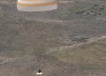 La nave Soyuz MS-28 aterriza en Kazajistán. Fuente: Nasa/Bill Ingalls