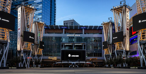 Archer y AEG proyectan el primer vertipuerto del centro de Los Ángeles. Fuente: Archer